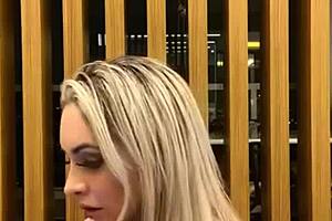 Iara with big tits and round ass | Blonde bombshell