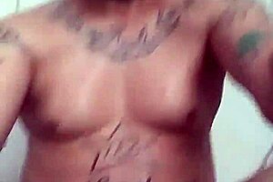 This wad a Christmas solo show with this amateur shemale