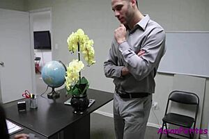 Lexi Manson' naught(er) office encounter that climaxes in a surprise dildo encounter