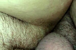 Lovemaking the non-pro couple fucking, and creampie