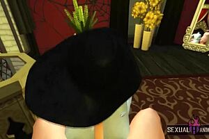 Tame a wild fawn with Lady Dimitrescu in her ‘den’ as you sit in as an uncensor POV animation