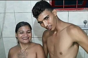 Tigresa VIP nude again and still showing off her tight bum while enjoying being anally stimulated by a black man -Tigresavip
