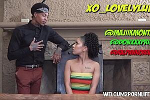 Luna fucks two men, namely Don Prince and Majiik Montana