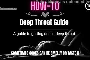 Understand how to perform deepthroat with this audio lesson