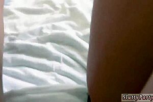 Eve Ellewood and Nicolette Love give and take in a group orgy