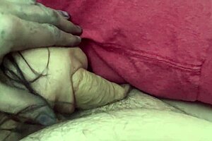 wild brunette deepthroats her lovers cock in homemade video