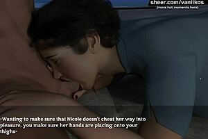 Hot cartoon Porn MILF fucking the big young cock on the beach in a sex torrent