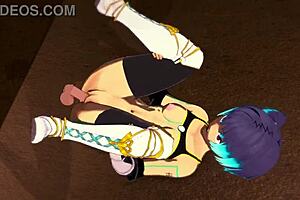 Sena the Xenoblade Chronicles babe has extreme sex comprising of penetration and ejaculation