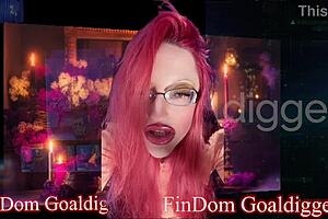 Here in the video of hurt feelings and dominance glasses and fetish play