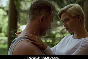 Flirtatious stepmother Kit Mercer enforcing several rules on her son