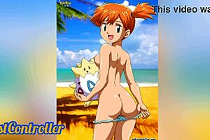 Misty's passion moments in Pokemon world