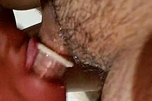 A mature escort with sloppy BJ