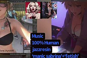Sabrina's fetish video synthwave soundtrack and DIY pinball machine