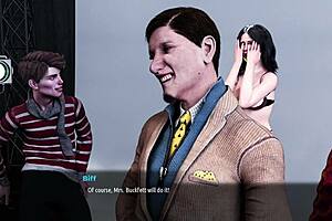 Cartoon porn: Monica’s big ass comes to the forefront in a fashion photo shoot