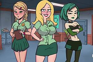 Many types of adult movies originated in Camppinewood Hentai characters are seen enjoying the wilderness