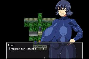 We have hentai game with Todoroki’s tight space suit and huge boobs again