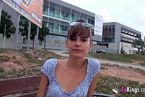Spanish speaking amateurs go on far too wild in public, due to voyeuristic pleasure