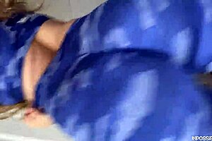 Porno superstar bares breasts for BBC and interracial sex situation