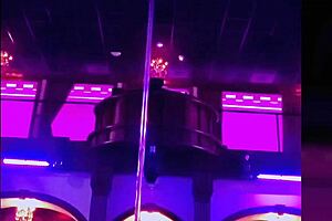 Destiny Mae punk strut and pole dance