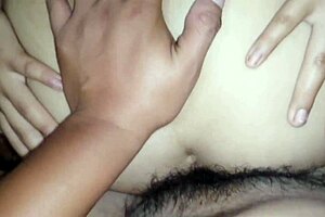 Amateur guy pounding my tight asshole wet and hard