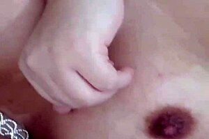 Young stripper takes off her clothes and uses dildo - Continued
