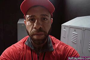 People that are feeling down, my coach was there to lift me up - Gay porn
