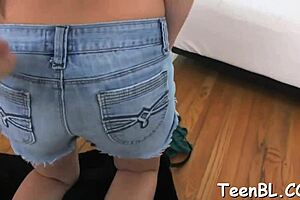 Her wet oral pleasure is skillfully arousing a rock hard penis