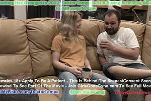 Clov Stacy Shepard's first gynecological examination with Dr. Tampa: A teenage beauty’s one-night stand