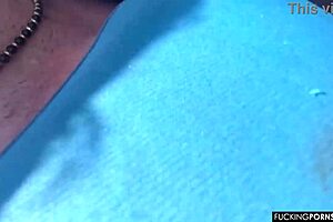 Mace’s naughty and wet jetski with bodybuilding boyfriend and water perverts