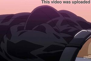 Hentai with English subtitles Giant busty maid is giving sensual massage and blowjob