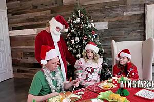 A crazy family Christmas with an erotica to it