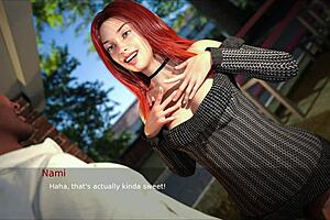 Fun in the sun with friends and family members suddenly became a 3D visual novel