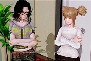 A game that mixes a visual novel hotel dispatch system with 99 characters