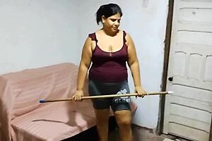 Stepfather gets to have the pleasure of watching the stepdaughter’s perfect round ass get slammed hard