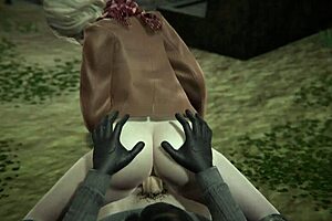 Collection of post: hentai of 3D Resident Evil 4 remake with Ashley L