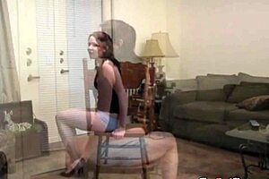 Amateur with red hair and measuring 5’3 has a happy ending as she dances seductively while Teasing us with her natural breasts and big round booty
