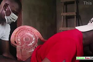 This is a fuck video featuring three African amateurs who met in a ruined building, having a threesome to provide deep anal and oral sex