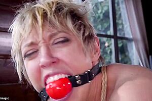 Mature woman and teen get bored with amateur couple and explore anal sex