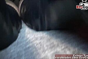 Private German gangbang with my tech loving girlfriend