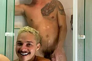 Teaching how to clean a man, as well as Rick Paixo (his sizable thick member which I later did a bath with and taught Mother about)