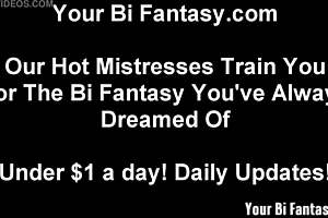 Straight or gay? in this Bdsm femdom video the question arises