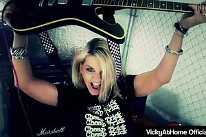Vicky Vette sucking and swallowing Ass on face his Boyfriends dick and Shooting Hot sperm all over her senstitive face