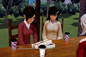 A Visual Novel Experience where you can harem your way through a stay at a hotel with a group of seductive guests