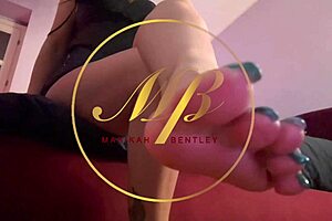 With an alluring feet goddess enjoy the seductive power of a heels fetish