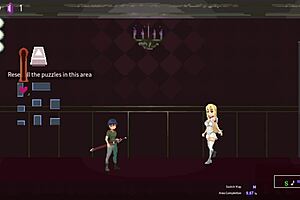 Pixelart gameplay, explore world of Sadibus Hentai game