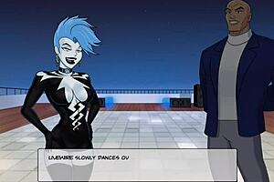 Part 90 brings us some cartoon porn with Livewire!