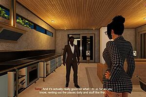 3D anime sex party with monster dicks and deepthroat action