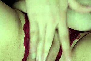 I'm on fire and can't stop! In this upright 1080p video I please my gushing nether regions!