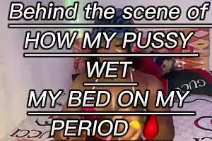 The making of my menstrual mess: a steamy solo adventure
