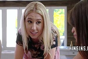 Paisley Bennett Cumming on Tyler Nixon’s face and a wild family threesome